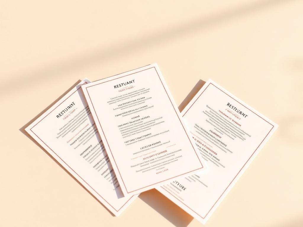 Restaurant Menus
